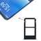 Pour Meizu 16 Plus plateau de carte SIM + plateau de carte SIM (noir)